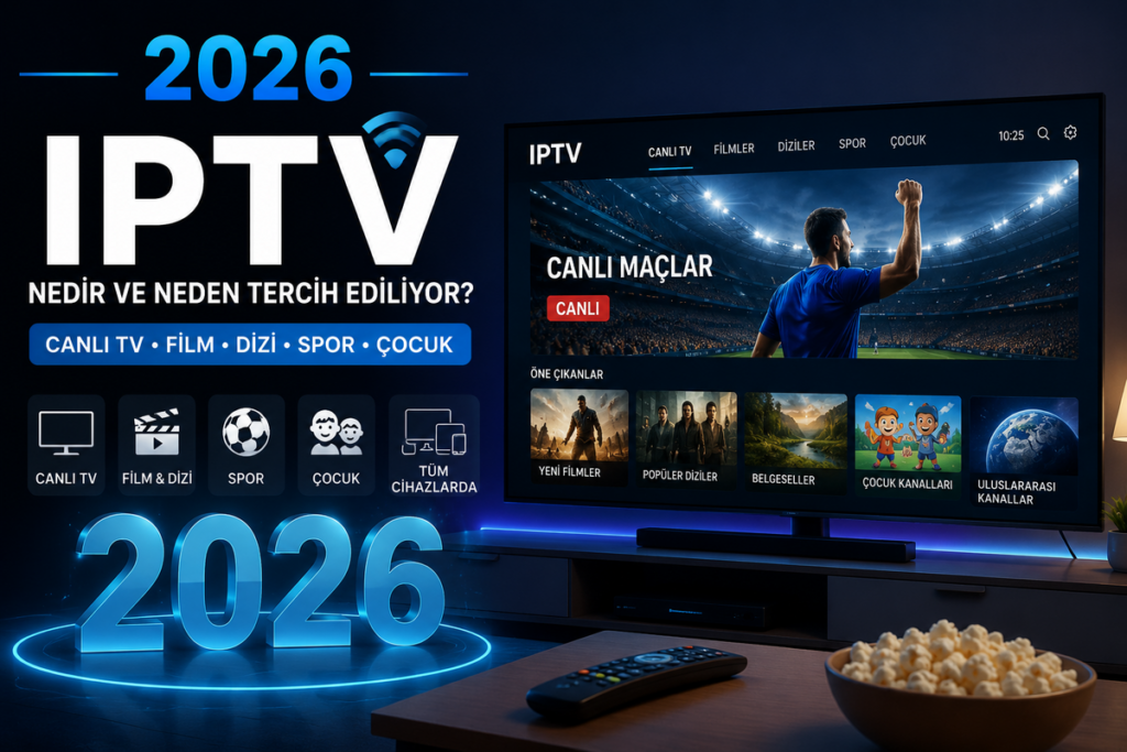 IPTV Nedir? 2026’da En İyi IPTV Hizmetleri ve Avantajları