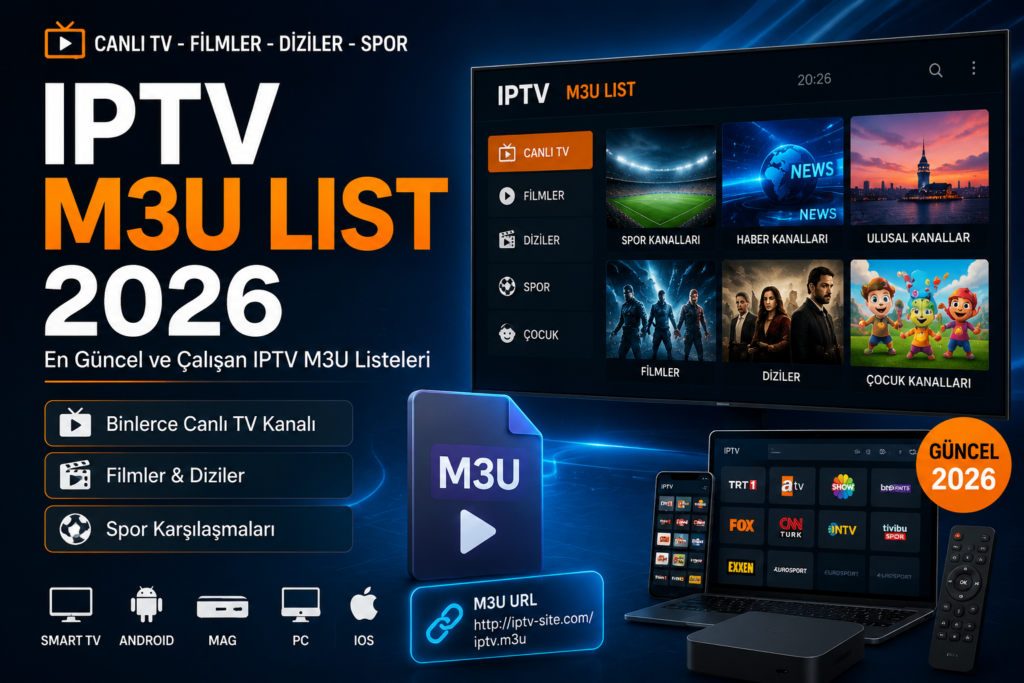 IPTV M3U List